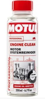 Промывка масляной системы мотоциклов 339612/ENGINE CLEAN MOTO (200ML)/104976=108263=110878 MOTUL 339612 / 110878