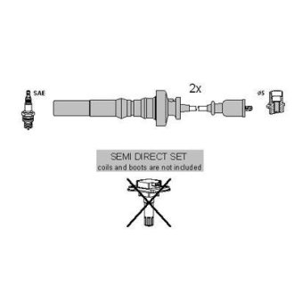 HITACHI MITSUBISHI Провода зажигания Lancer 03-,Colt,Space Star 1.3/1.3 98- HITACHI 134619