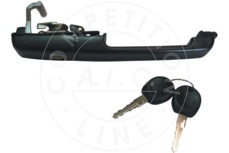 Ручка двери передняя, правая, со вставкой замка и ключом AIC 50555