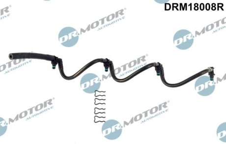Шланг паливної системи ремкомплект Dr.Motor Automotive DRM18008R (фото 1)