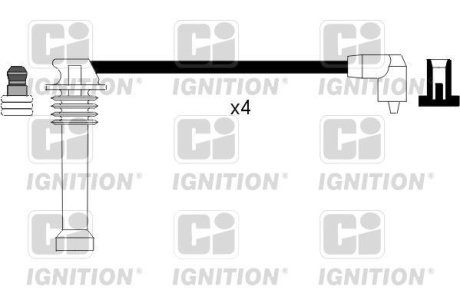 Комплект проводів запалювання QH Quinton Hazell XC710