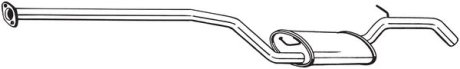Глушитель, алюм. сталь, передн. часть FORD FOCUS (10-) (291-027) Bosal Benelux N.V. 291027 (фото 1)