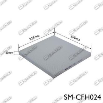 Фільтр салону (вир-во, Korea) SpeedMate SM-CFH024 (фото 1)